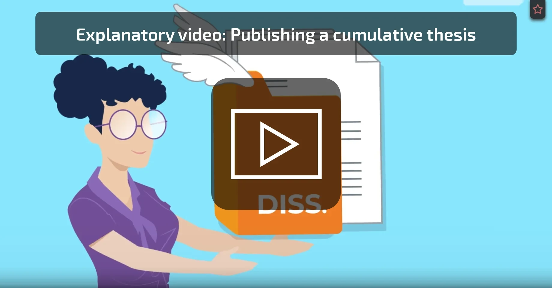 Link to Explanatory video: Publishing a cumulative thesis