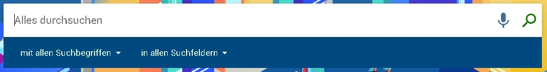 Screenshot Sucheinstieg bonnus