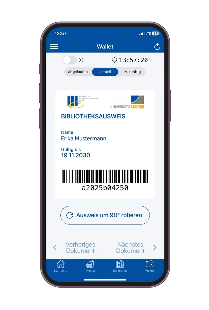 Der digitale Bibliotheksausweis